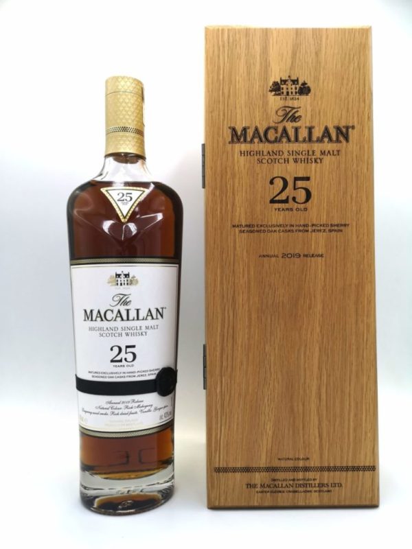 Macallan 25 Year Old Sherry Oak 2019